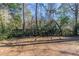 Wooded backyard with a mostly clear, flat lawn at 8652 Embrey Dr, Jonesboro, GA 30236