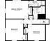 Upper floor plan with bedrooms, closets and bathrooms at 8652 Embrey Dr, Jonesboro, GA 30236
