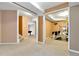 Finished basement with home gym and rec area at 1426 Greenridge Trl, Lithonia, GA 30058