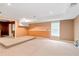 Finished basement media room with raised platform at 1426 Greenridge Trl, Lithonia, GA 30058