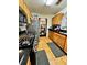 Galley kitchen with stainless steel appliances and granite countertops at 985 Farrington Se Pl, Atlanta, GA 30315