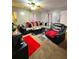 Comfortable living room with sectional sofa and recliner at 985 Farrington Se Pl, Atlanta, GA 30315