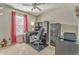 Home office with built-in desk, chair, and ample storage at 108 Ivy Trace Ln, Dallas, GA 30157
