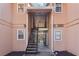 Exterior of home entrance with stairs to the second floor and a unit identifier at 1525 Terrell Mill Se Pl # A, Marietta, GA 30067