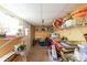 Storage area in basement with shelving units at 9545 Grande Dr, Winston, GA 30187