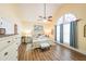 Bright main bedroom with large window and ceiling fan at 9545 Grande Dr, Winston, GA 30187