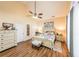 Main bedroom with ample space and a ceiling fan at 9545 Grande Dr, Winston, GA 30187