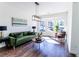 Bright living room featuring hardwood floors, and modern decor at 109 Shirley Se Ln, Acworth, GA 30101