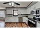 Kitchen features granite countertops and stainless steel appliances at 3898 Buckland Dr, Lilburn, GA 30047