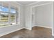 Bright office with hardwood floors and access to a back door at 485 Paces Dr, Lithia Springs, GA 30122
