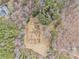 A birds-eye view of a small wooded grove by a field at 490 Dorsey Road Rd, Hampton, GA 30228