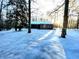 Charming home surrounded by mature trees in a peaceful, snowy setting at 490 Dorsey Road Rd, Hampton, GA 30228