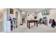 Finished basement with foosball table and play area at 135 Cessna Dr, Canton, GA 30114