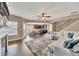 Open concept living room, kitchen, and dining area at 135 Cessna Dr, Canton, GA 30114