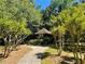 Relaxing gazebo nestled in a lush, green garden setting with walking path at 3060 Pharr Court N # 607, Atlanta, GA 30305