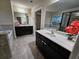 Spa-like bathroom with soaking tub and separate shower at 2368 Misty Ivy Ct, Buford, GA 30519