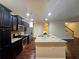 Modern kitchen with granite countertops and stainless steel appliances at 2368 Misty Ivy Ct, Buford, GA 30519