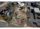Aerial view of a house and surrounding land with street and parking areas at 2930 Dallas Nw St, Kennesaw, GA 30144