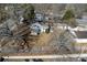 Aerial view of house and surrounding lot with mature trees at 2930 Dallas Nw St, Kennesaw, GA 30144