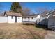 Large backyard with shed, trampoline, and outbuildings at 2930 Dallas Nw St, Kennesaw, GA 30144