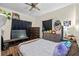 Well-lit bedroom offering ample space and storage at 2930 Dallas Nw St, Kennesaw, GA 30144