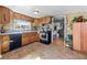 Functional kitchen featuring wood cabinets and modern appliances at 2930 Dallas Nw St, Kennesaw, GA 30144