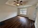 Bedroom features hard wood floors, a window, and neutral wall color at 2912 Ashlyn Pointe Dr, Atlanta, GA 30340