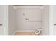 Laundry closet with space for a washer and dryer at 319 Quincy Ave, Mcdonough, GA 30253
