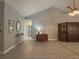Open concept entryway with views into the living room and kitchen areas at 752 Bostonian Way, Lawrenceville, GA 30046
