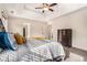 Spacious bedroom with carpeted floor and large windows at 1005 Greenridge Trl, Loganville, GA 30052
