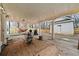 Covered patio with string lights, hammock, and grill at 2958 Arden Ridge Ter, Suwanee, GA 30024