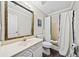Bathroom with shower/tub combo and updated vanity at 2958 Arden Ridge Ter, Suwanee, GA 30024