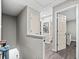 Upstairs hallway with access to bedrooms and bathroom at 2958 Arden Ridge Ter, Suwanee, GA 30024