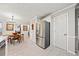 Modern kitchen with stainless steel appliances and white cabinets at 2958 Arden Ridge Ter, Suwanee, GA 30024