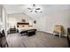 Large main bedroom with high ceilings and a king-size bed at 2958 Arden Ridge Ter, Suwanee, GA 30024