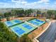 Community tennis courts with ample parking at 2958 Arden Ridge Ter, Suwanee, GA 30024