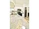 Modern kitchen with granite countertops and stainless steel appliances at 2555 Flat Shoals Rd # 3005, South Fulton, GA 30349