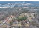 Aerial view of house and surrounding neighborhood at 2343 Meadow Dr, Snellville, GA 30078