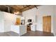 Modern kitchen, white cabinets, stainless steel appliances, and quartz countertops at 3235 Roswell Ne Rd # 716, Atlanta, GA 30305