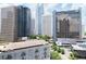 Aerial view of the building and surrounding cityscape at 199 14Th Ne St # 1209, Atlanta, GA 30309