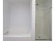 Bathroom featuring a built in tub and glass encased shower stall at 5665 Terremont Cir, Norcross, GA 30093