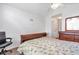 Bedroom with carpeted floors and ceiling fan at 661 Towering Pine Se Trl, Lawrenceville, GA 30045