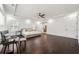 Large main bedroom with dark hardwood floors and sitting area at 130 Wesley Place, Fayetteville, GA 30214