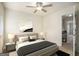 Spacious bedroom with access to upper hallway at 5104 Leeshire Se Trl # 64, Atlanta, GA 30339