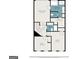 Upper level floor plan with primary bedroom and bath at 5104 Leeshire Se Trl # 64, Atlanta, GA 30339