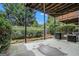 Private patio area with space for grilling at 5104 Leeshire Se Trl # 64, Atlanta, GA 30339