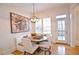 Cozy breakfast nook with ample natural light and view to the outdoor patio at 4703 Legacy Cove Ln, Smyrna, GA 30126