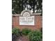 Elegant brick sign for The Cove at Vinings Estates, a premier residential community at 4703 Legacy Cove Ln, Smyrna, GA 30126