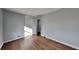 Spacious bedroom featuring hardwood floors and ample closet space at 2422 Tiffany Cir, Decatur, GA 30035