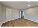 Hardwood floor bedroom with an ensuite bathroom at 2422 Tiffany Cir, Decatur, GA 30035